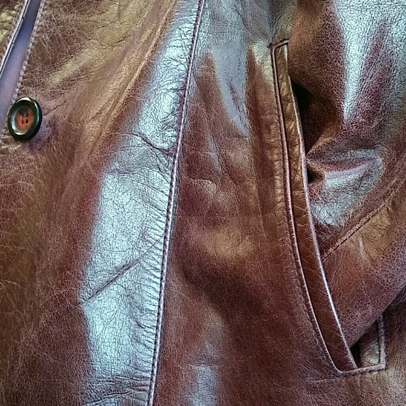 Elements By Vakko leather jacket - Picture 5 of 5